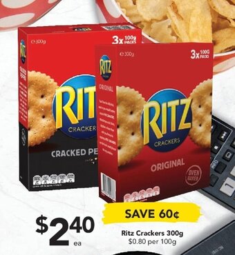 Drakes Ritz Crackers 300g offer