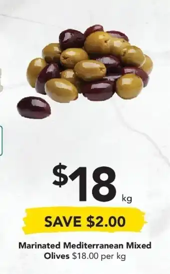 Drakes Marinated Mediterranean Mixed Olives offer