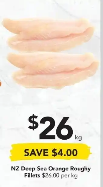 NZ Deep Sea Orange Roughy Fillets