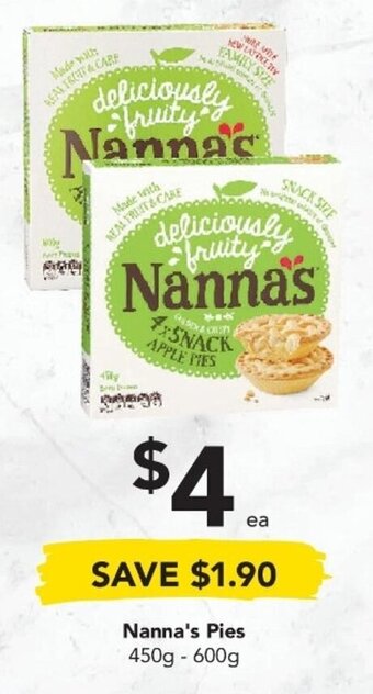 Drakes Nanna's Pies 450g-600g offer