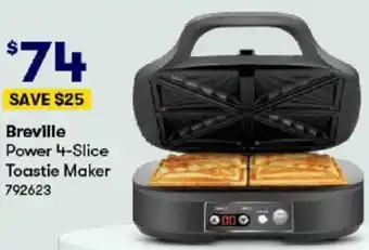 BIG W Breville Power 4-Slice Toastie Maker offer