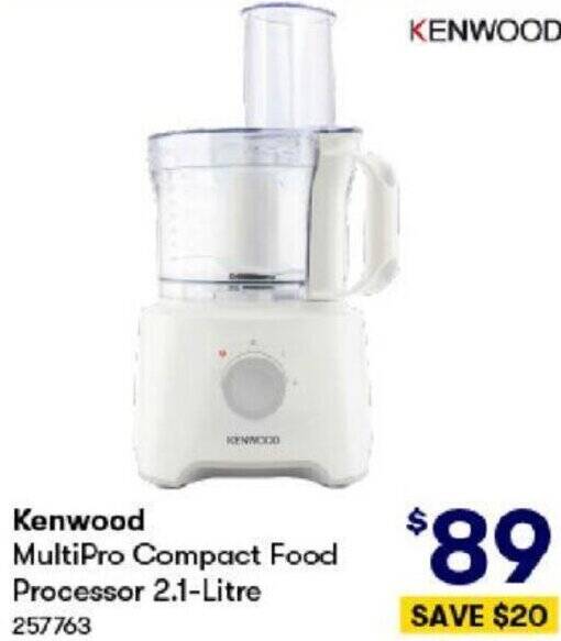 Kenwood MultiPro Compact Food Processor 2.1Litre offer at BIG W