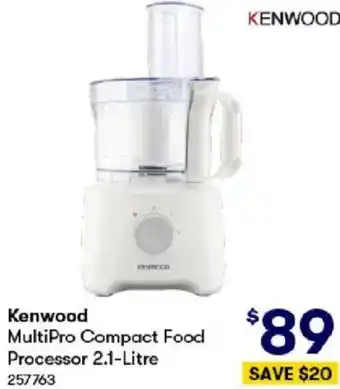 Kenwood MultiPro Compact Food Processor 2.1-Litre