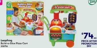 BIG W LeapFrog Build-a-Slice Pizza Cart offer