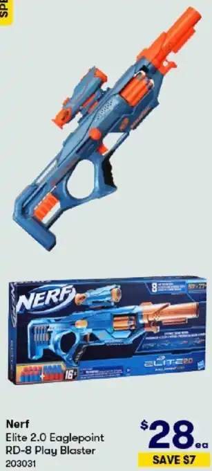 BIG W Nerf Elite 2.0 Eaglepoint RD-8 Play Blaster offer