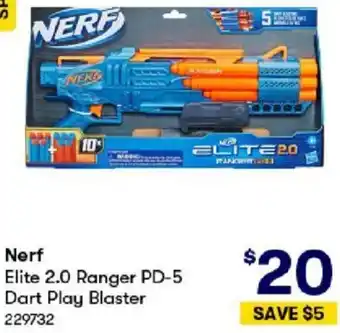 Nerf Elite 2.0 Ranger PD-5 Dart Play Blaster