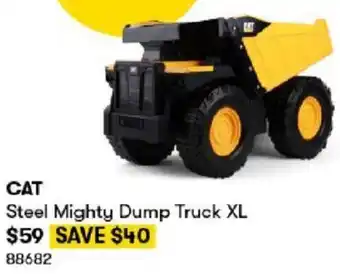 BIG W CAT Steel Mighty Dump Truck XL offer
