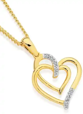 Angus & Coote 9ct gold pendant offer