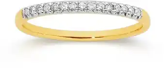 Angus & Coote 9ct gold diamond ring offer