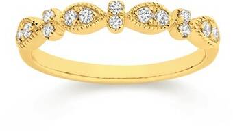 Angus & Coote 9ct gold diamond band offer