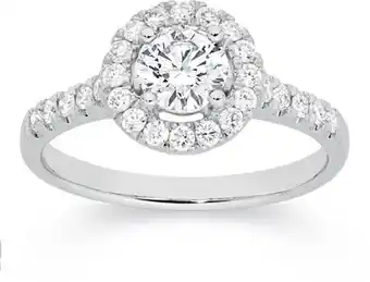 Angus & Coote Alora by angus & coote 14ct white gold lab grown diamond ring offer