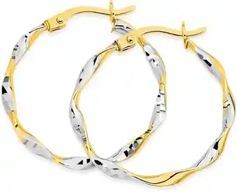 Angus & Coote 9ct gold earrings offer