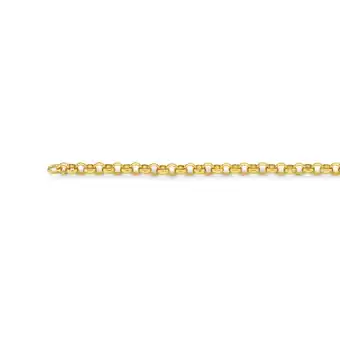 Angus & Coote 9ct gold 50cm solid belcher chain offer