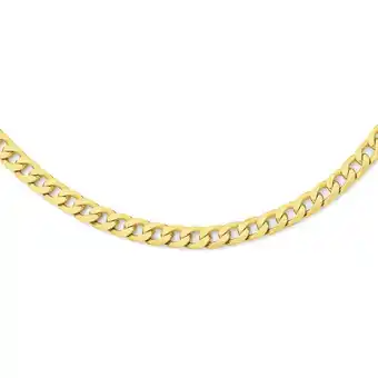 Angus & Coote 9ct gold 55cm solid curb chain offer
