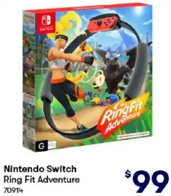 BIG W Nintendo Switch Ring Fit Adventure offer