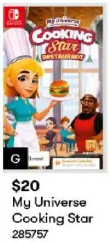 BIG W My Universe Cooking Star offer