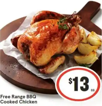 IGA Free Range BBQ Cooked Chicken offer