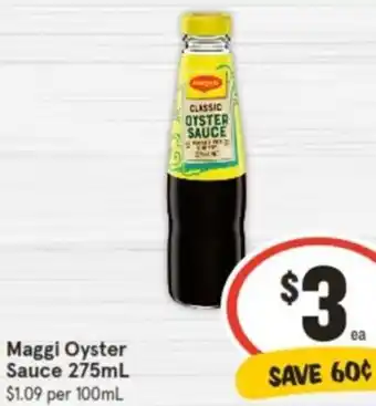IGA Maggi Oyster Sauce 275mL offer