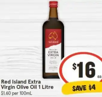 IGA Red Island Extra Virgin Olive Oil 1 Litre offer