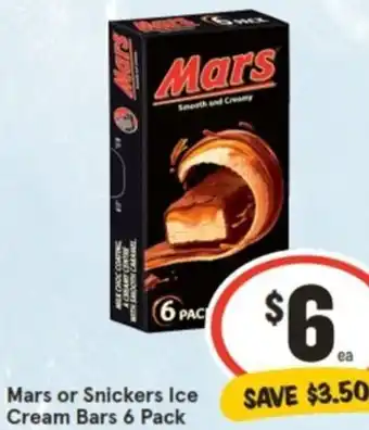 IGA Mars or Snickers Ice Cream Bars offer