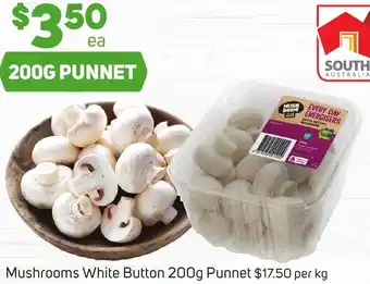 Foodland Mushrooms White Button 200g offer