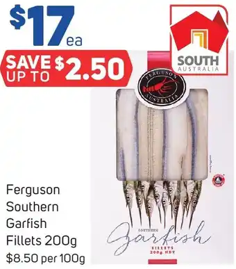 Foodland Ferguson Southern Garfish Fillets 200g offer