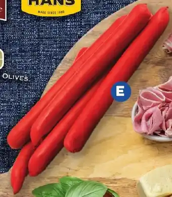 Foodland Hans Cheese Kabana offer