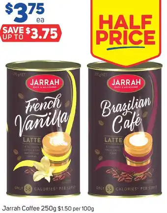 Foodland Jarrah Coffee 250g offer