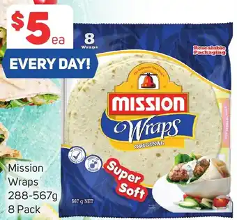 Foodland Mission Wraps 288-567g offer