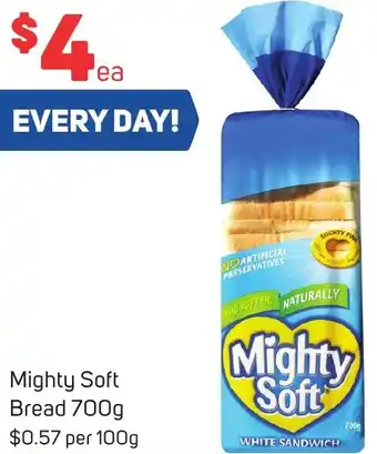 Foodland Mighty Soft Bread 700g offer