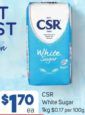 Foodland CSR White Sugar 1kg offer