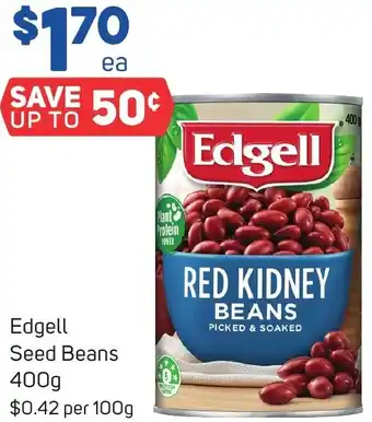 Foodland Edgell Seed Beans 400g offer