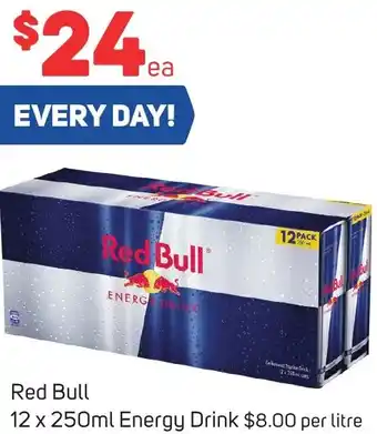 Foodland Red Bull 12 x 250ml Energy Drink offer