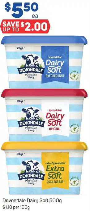 Foodland Devondale Dairy Soft 500g offer