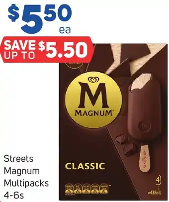 Foodland Streets Magnum Multipacks 4-6s offer