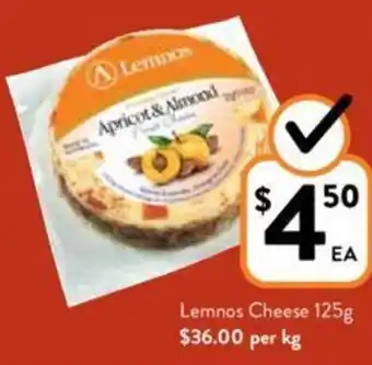 Foodworks Lemnos Cheese 125g offer