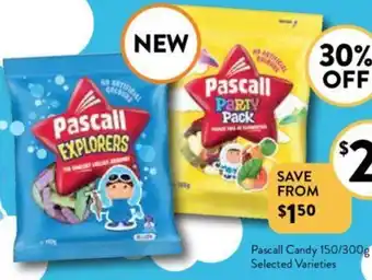 Pascall Candy 150/300g
