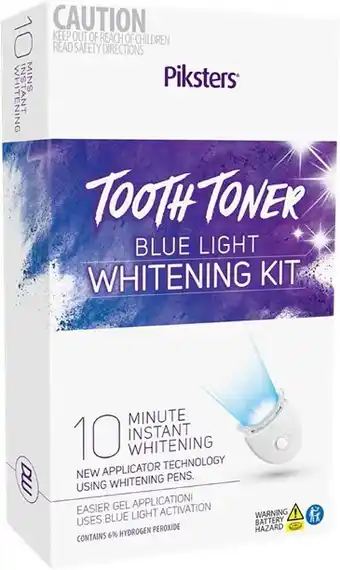Piksters tooth toner whitening kit