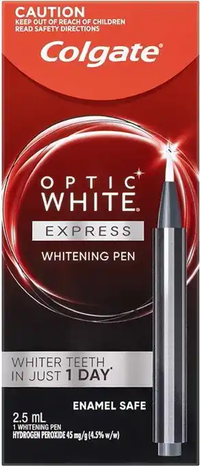 BIG W Colgate optic white pro series express teeth whitening pen offer