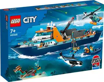 BIG W Lego city arctic explorer ship 60368 offer