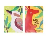 2 Pack A4 Exercise Books - Australian Animals