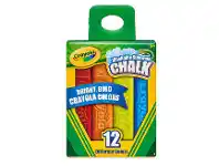 Target Crayola Sidewalk Chalk 12 Pack offer
