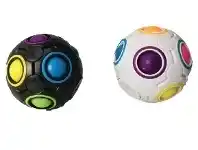 Mr Toys Rainbow Puzzle Ball Spinner Assorted offer