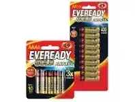 Foodworks Eveready Gold Batteries AAA 8 Pack or AA 10 Pack offer