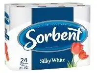 Foodworks Sorbent Silky White Toilet Tissue 24 Pack offer
