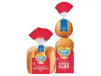 Foodworks Mighty Soft Rolls or Buns 6 Pack offer
