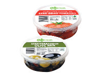 Foodworks AusFresh Olives or Semi Dried Tomatoes 150g offer