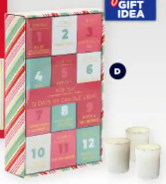 12 Days of Christmas Votive Advent Calendar