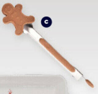 Spotlight Gingerbread Man Tongs offer