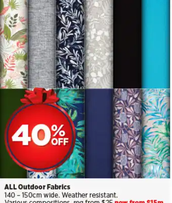 ALL Outdoor Fabrics